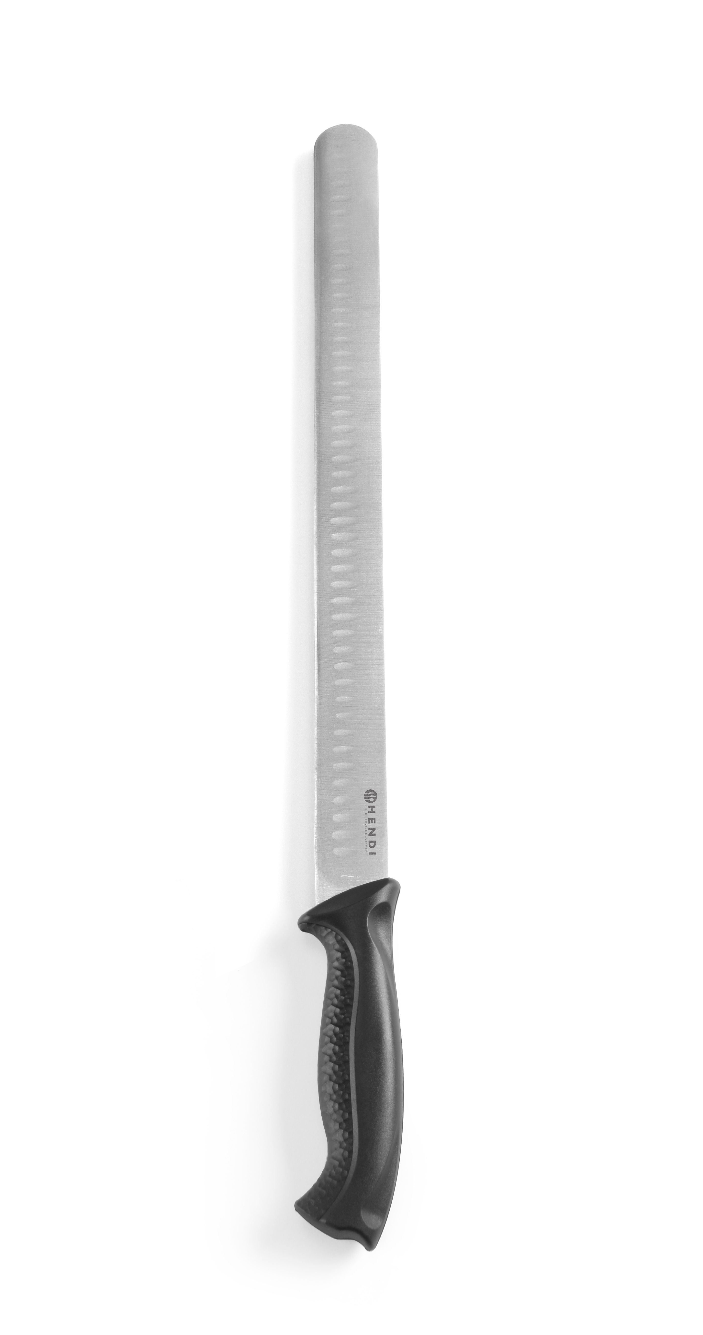 Schinken-Lachsmesser HACCP schwarz, 350mm, mit Kunststoffgriff