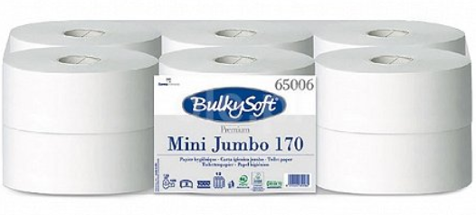 Toilettenpapier Mini-Jumborollen BulkySoft 2-lg. &#216; 19cm