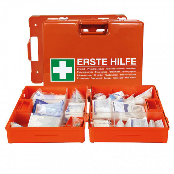Verbandskasten /Erste-Hilfe-Koffer MAXI orange
