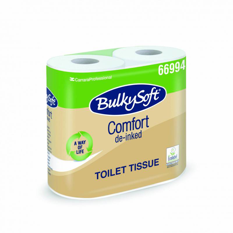 Toilettenpapier BulkySoft Comfort, Recycling de-inked