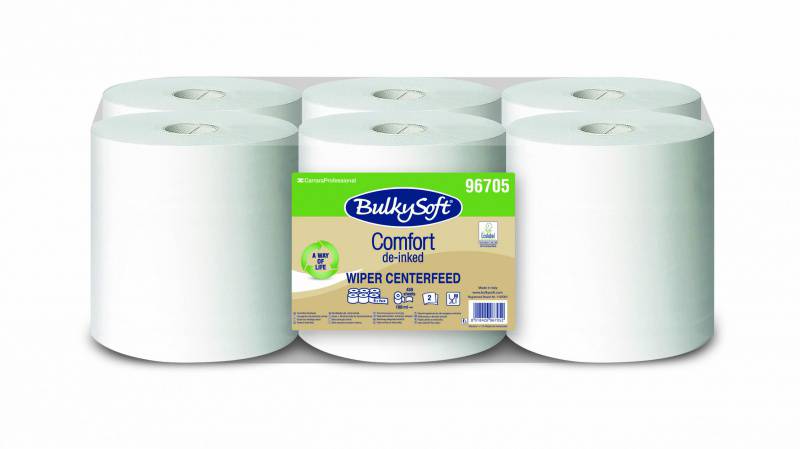 Midi- Reinigungsrollen BulkySoft Comfort Recycling de-inked