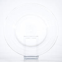 Glasteller flach Circle 30cm