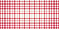 Dunicel Mitteldecken Giovanni, rot/weiss karo