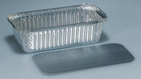 Aluschale 900ml ohne Deckel, silber 218x114mm