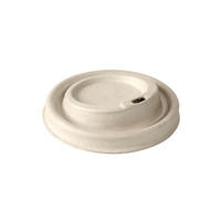 Deckel mit Schlucköffnung braun für ecoecho Kaffeebecher