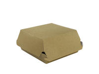 Hamburger-Box natural, 150x140x60mm