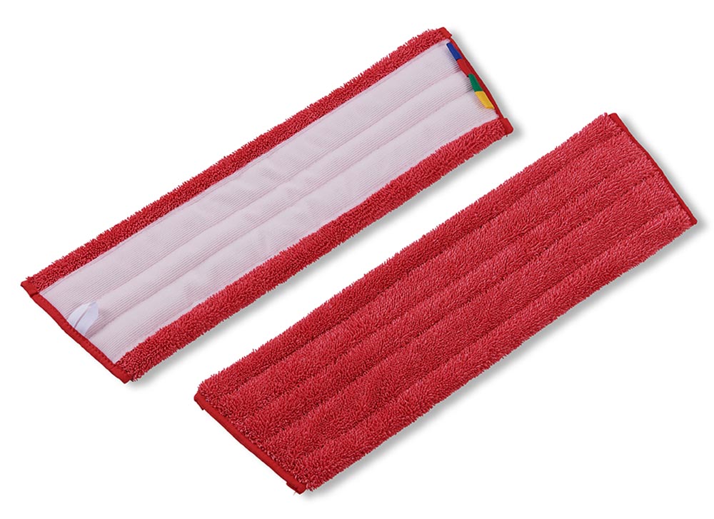 Microfaserbezug NuTex Speed Velcro, rot, 40cm