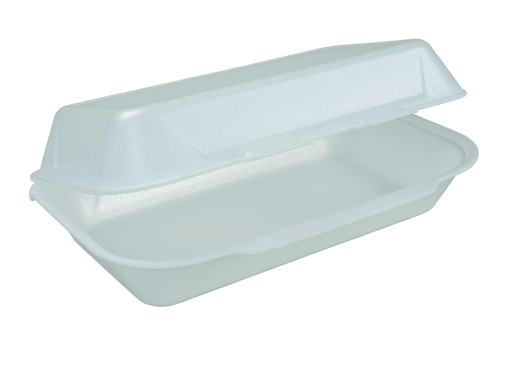 Hamburger-Boxen weiss XPS, 240x140mm