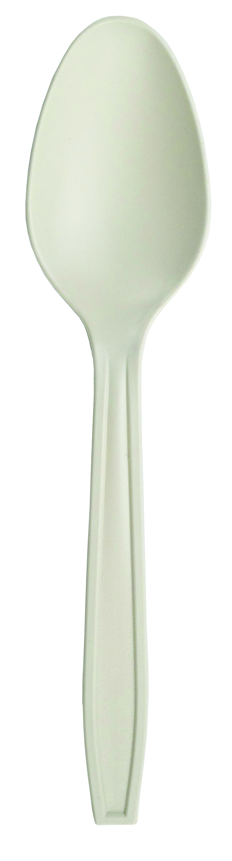 Löffel beige aus Stärke, 14.5cm