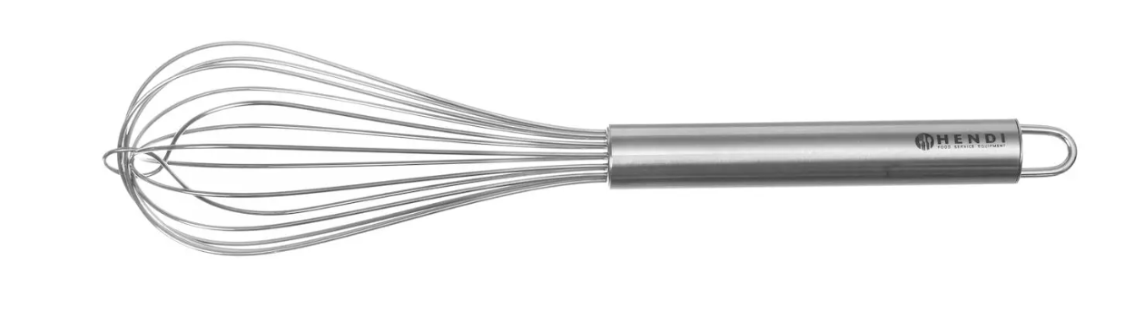 Rührbesen, leicht, 275mm, 7-drahtig, mit Hängeöse, HENDI