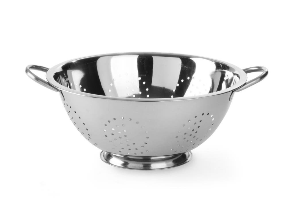 Gemüsesieb auf Fuss, mit 2 Griffen, ø340xH160mm, HENDI