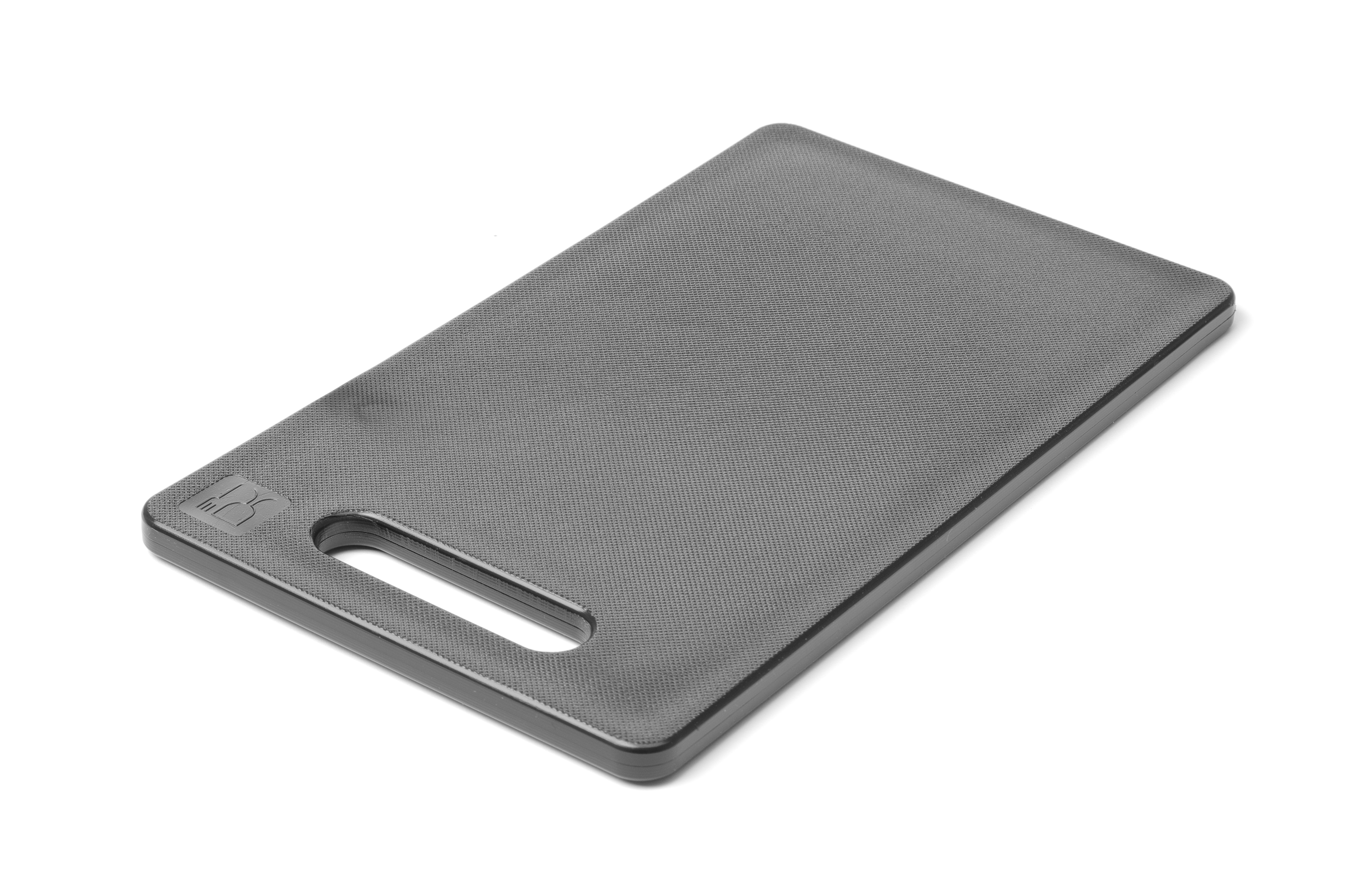 Schneidbrett mit Griff, schwarz, HENDI