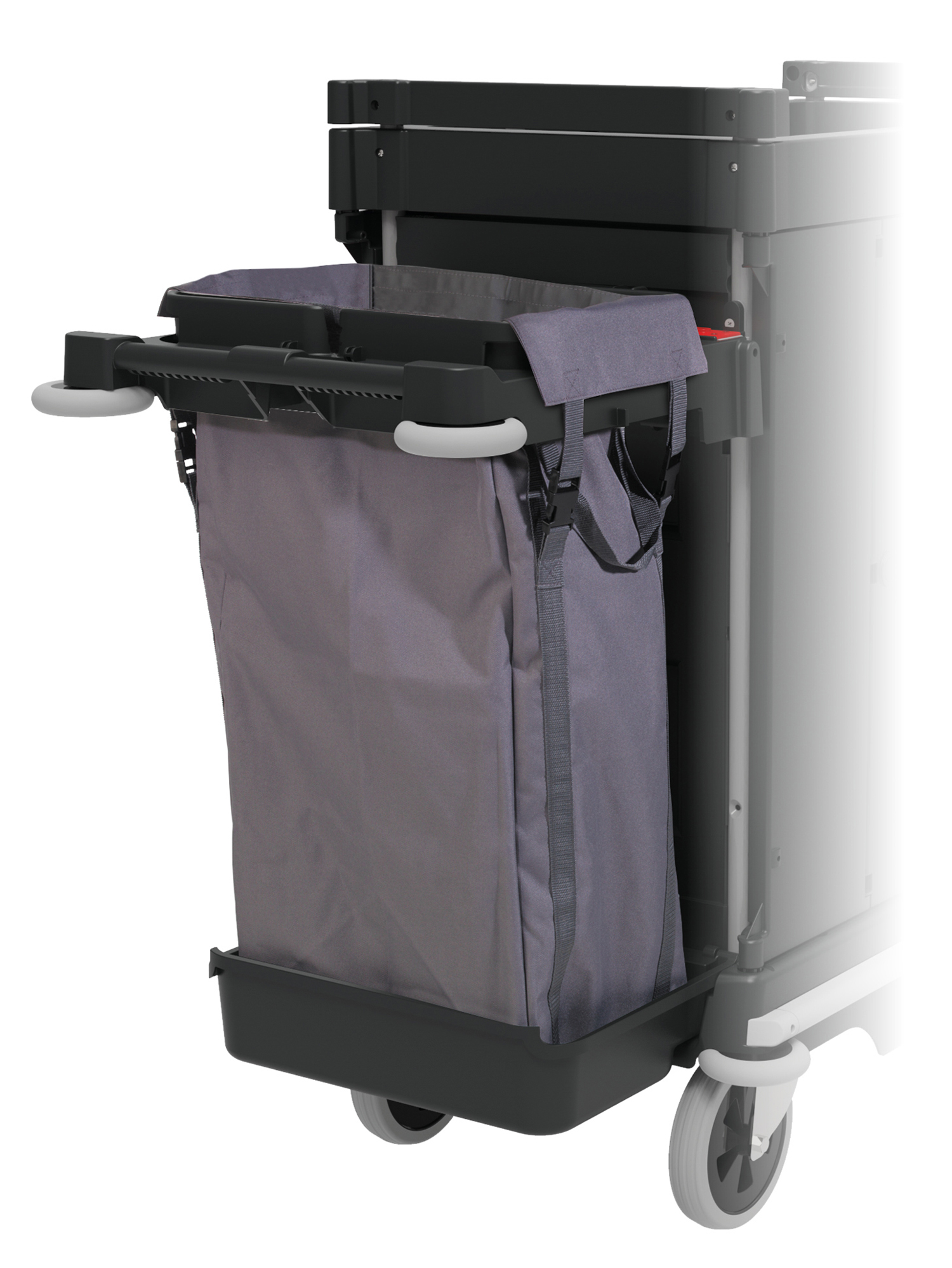 Wäschesack Anbauset 100lt grau