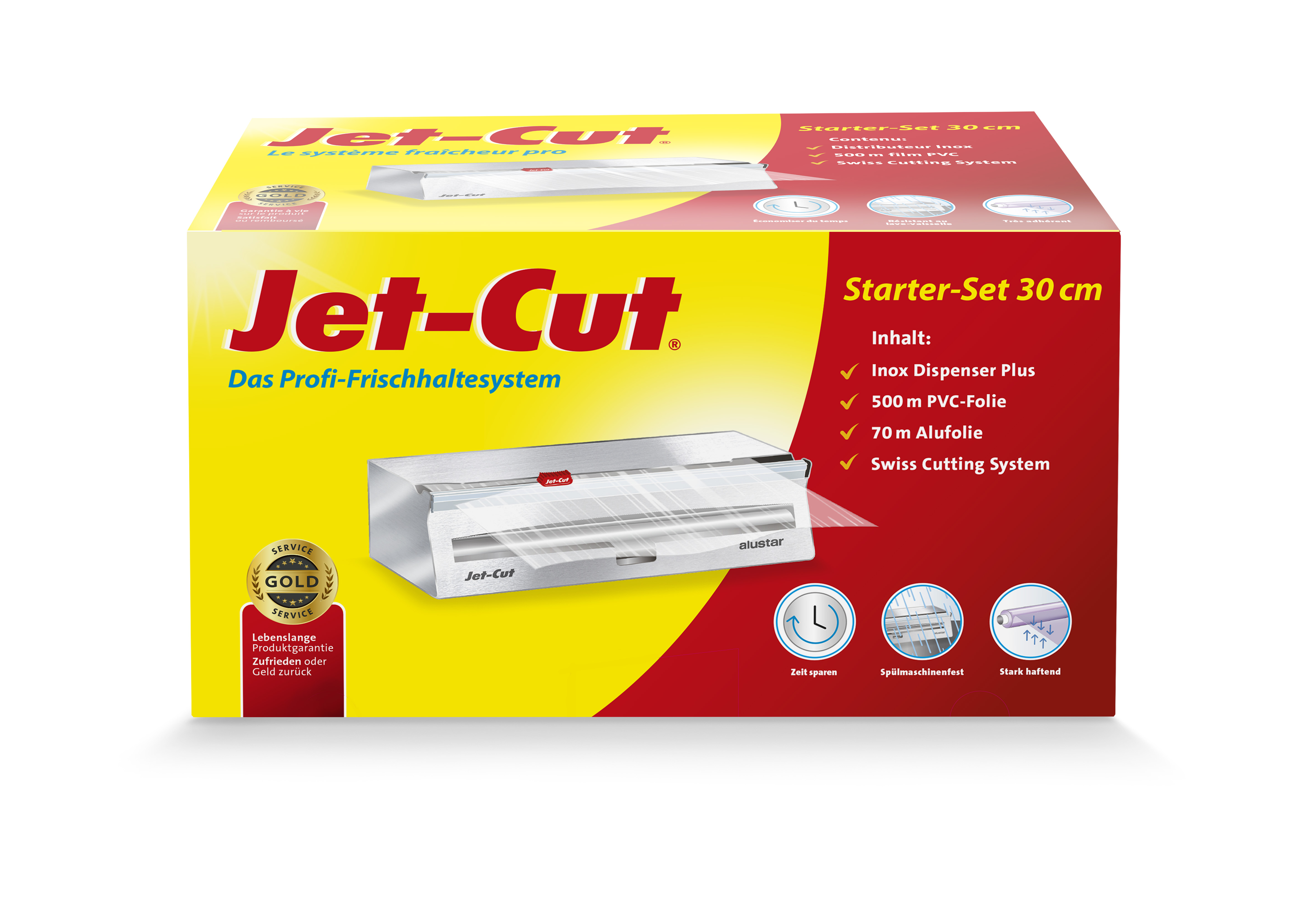 Freshstar Jet-Cut Refill Inox Dispenser 30cmx500m