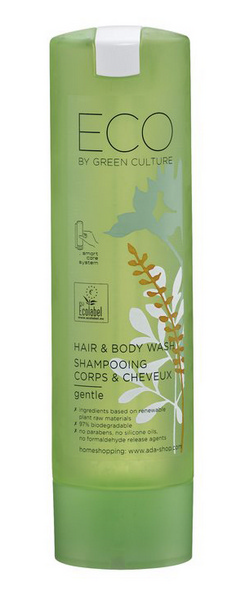 Hair&amp;Body Shampoo, smart care system, 300ml, ECO BY GREEN CULTURE