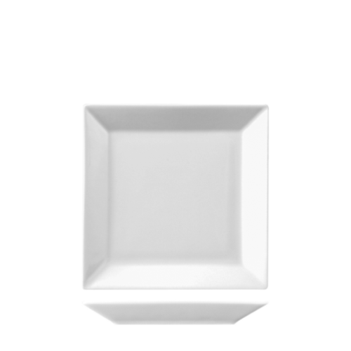 Teller flach viereckig 13cm Actual