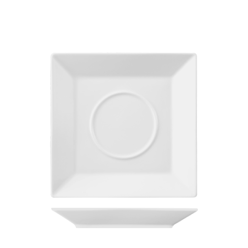 Untertasse viereckig 15cm Actual
