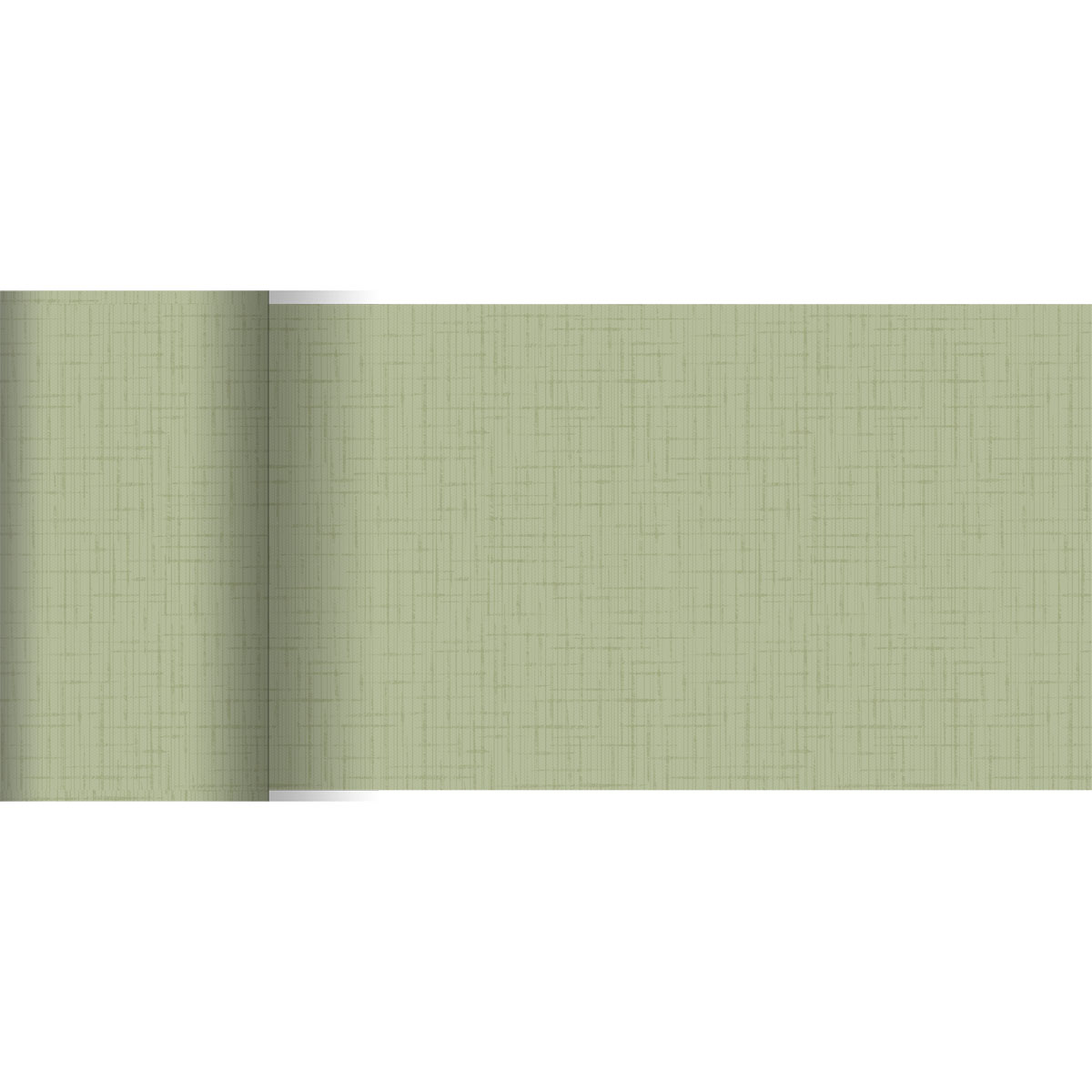Bio-Dunicel Tischläufer Linnea, 0.15x20m, pistachio grün