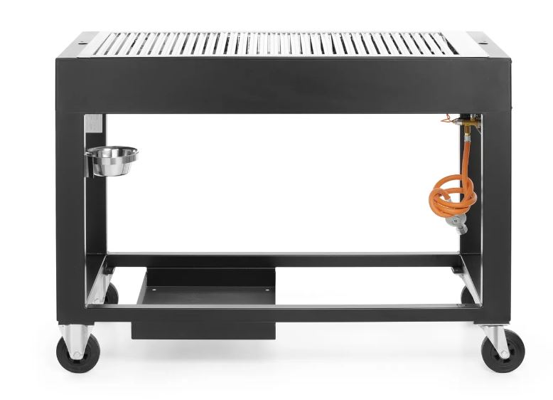 Gasgrill TAMPA, Grafen Inferno, schwarz, HENDI