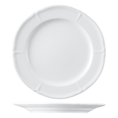 Teller flach 31.3cm  Baroque