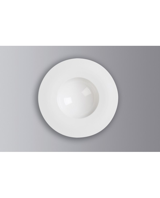 Teller tief 29cm Porzellan White Gold Princess RAK