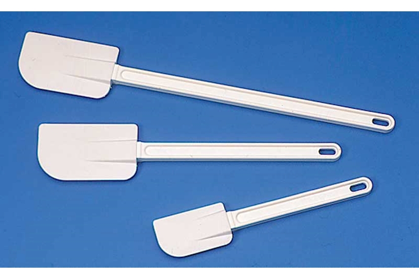 Spachtel / Gummischaber Kunststoff weiss 35cm