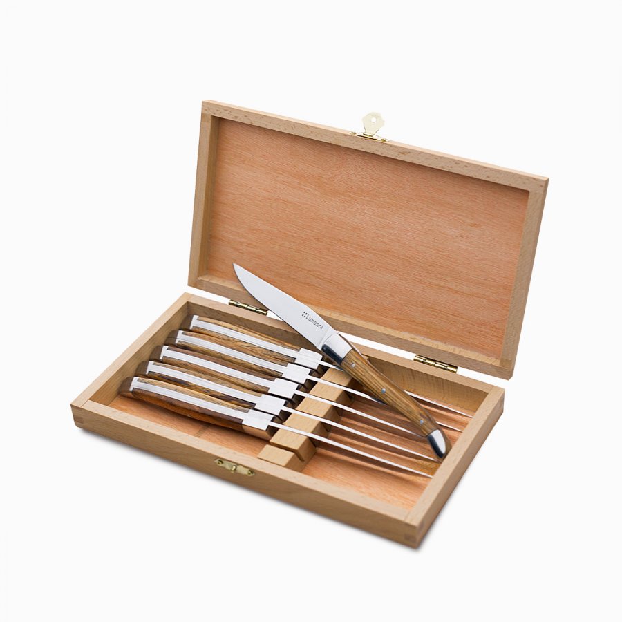 Steakmesser-Set Basic, Country, Glattschliff, 225cm
