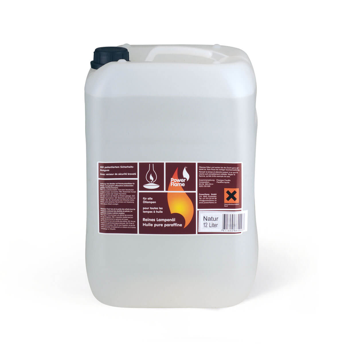Lampenöl reinklar PF 10lt, niederviskos
