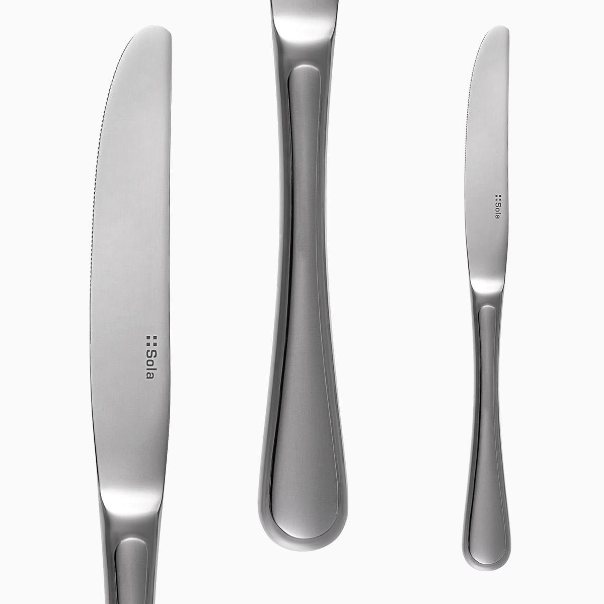 Tafelmesser VH Roma ganz poliert, 234mm