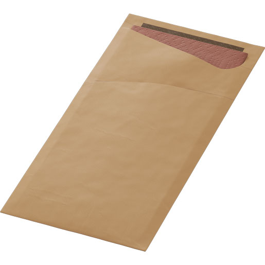 Duni Sachetto Tissue, 8.5x20cm, eco brown