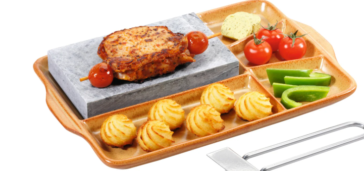 Hot Stone Set, 3-teilig, 33x22x2cm