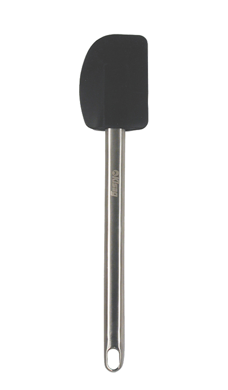 Teigschaber Silikon 30cm, schwarz, KISAG