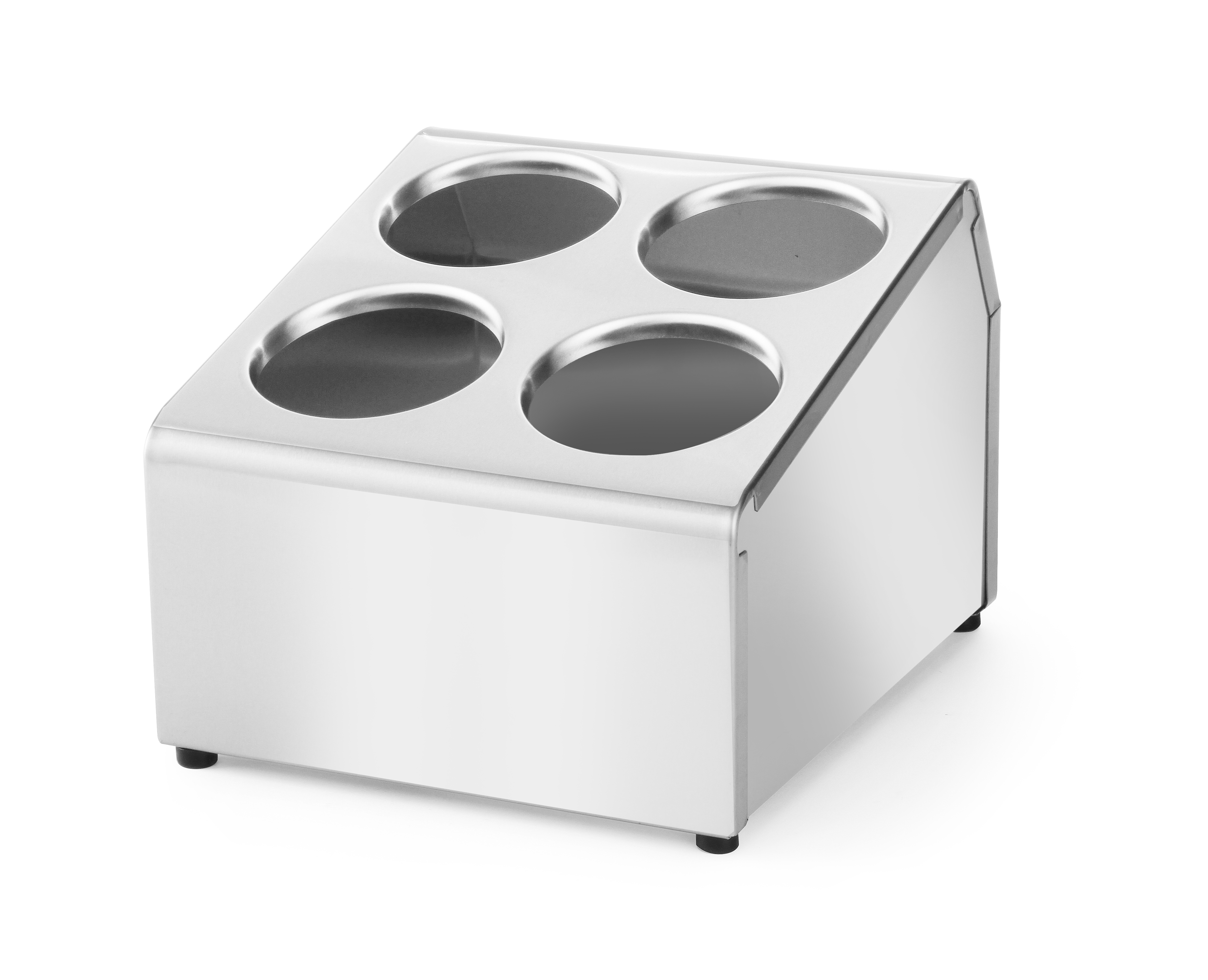 Besteckbehälter ohne Köcher, für 4 Köcher, HENDI