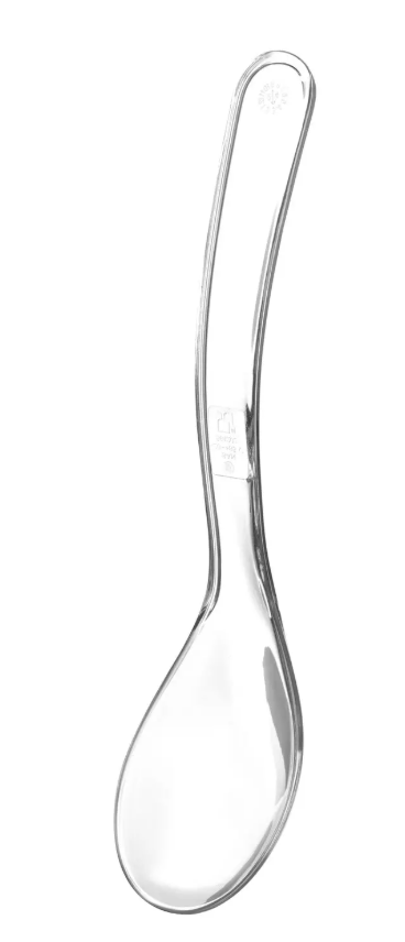 Salatlöffel 235x55mm, SAN-Kunststoff, transparent