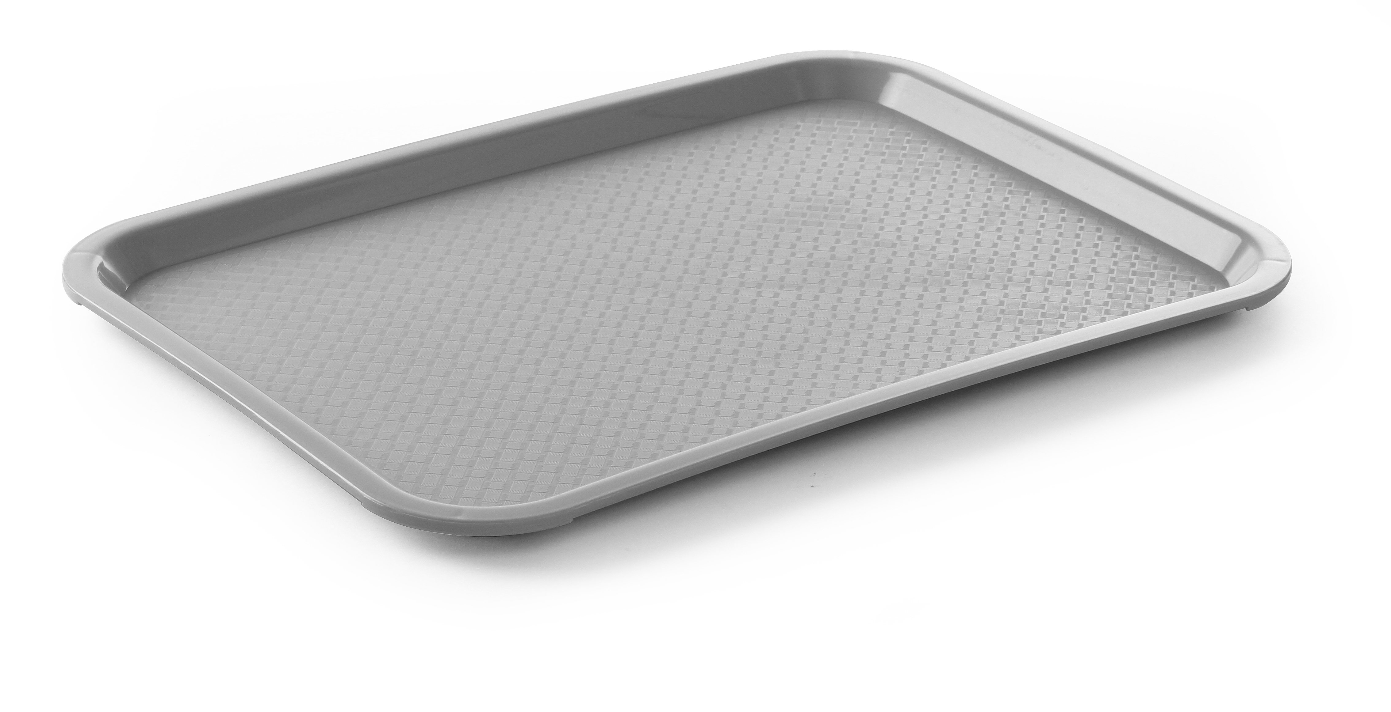 Serviertablett, grau, rechteckig, 305x415XH20mm, HENDI