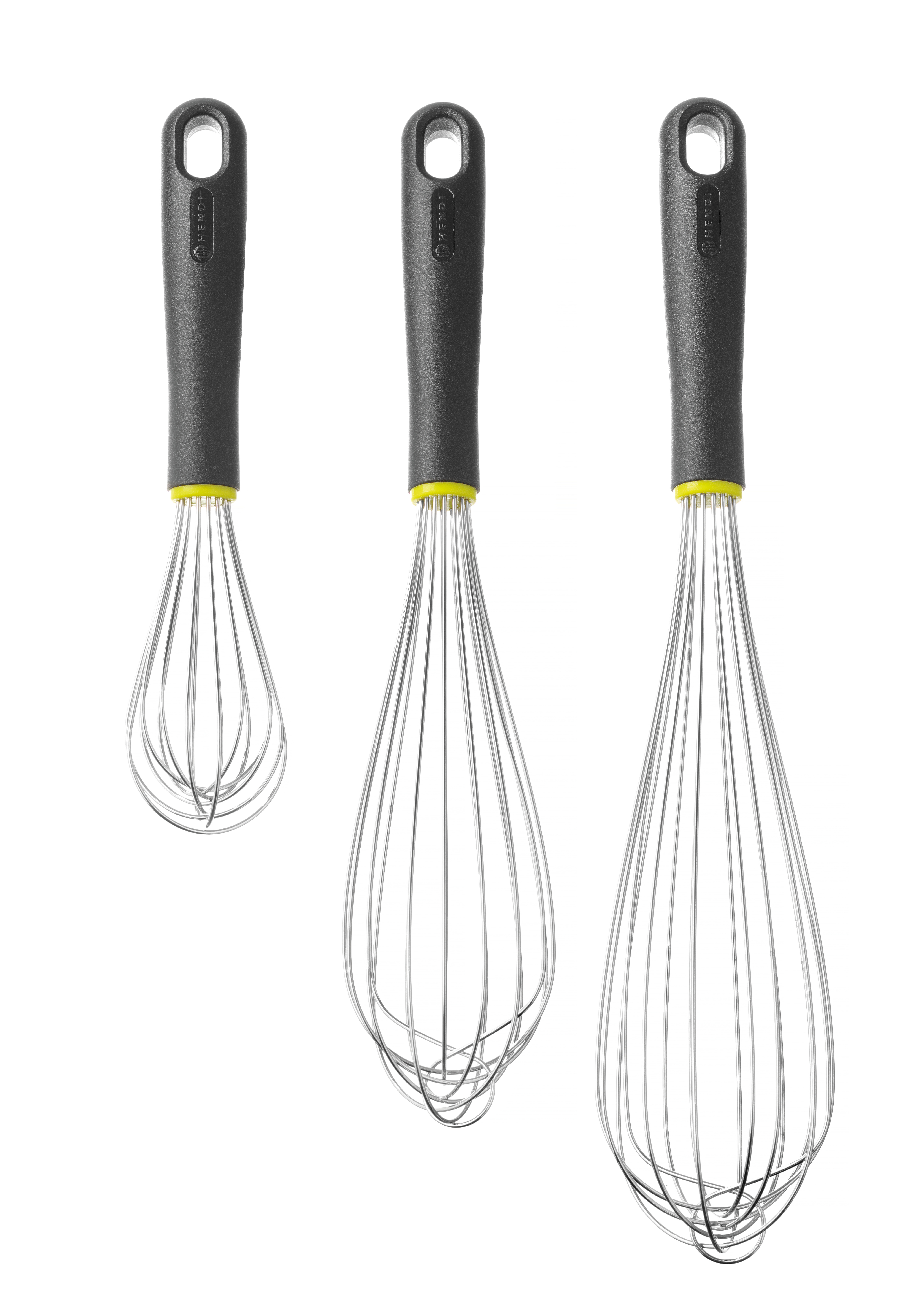 Rührbesen, mit PP-Griff 415mm, 8-drahtig, mit Hängeöse, HENDI