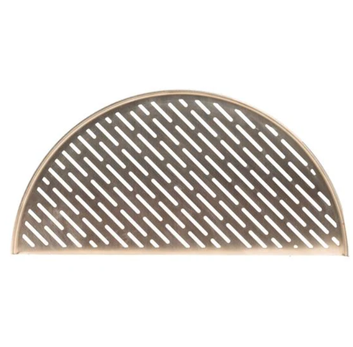 Lasergeschnittene Edelstahlauflage halbmond - Kamado Big Joe 