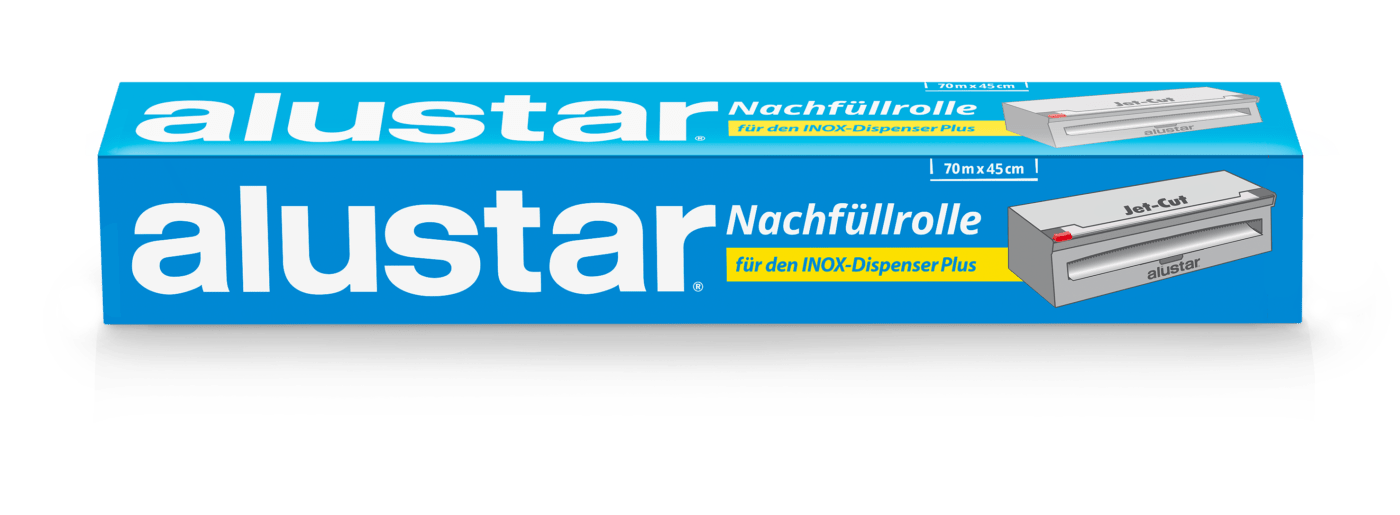 Alustar Nachfüllrolle 45cmx70m für Jet-Cut Inox, 15my