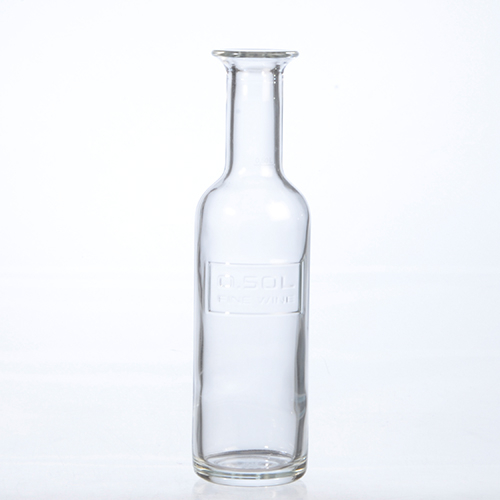 Weinmassflasche Optima, 0.5lt, geeicht, "CE", H262mm, ø71mm 