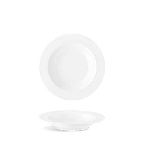 Teller tief, ø22cm, Isabelle Bistro, uni weiss