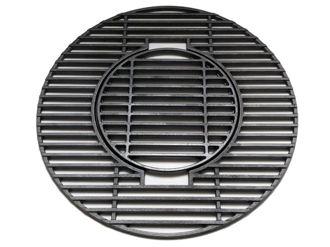 Grillrost aus Gusseisen, Ø52cm, 2-tlg