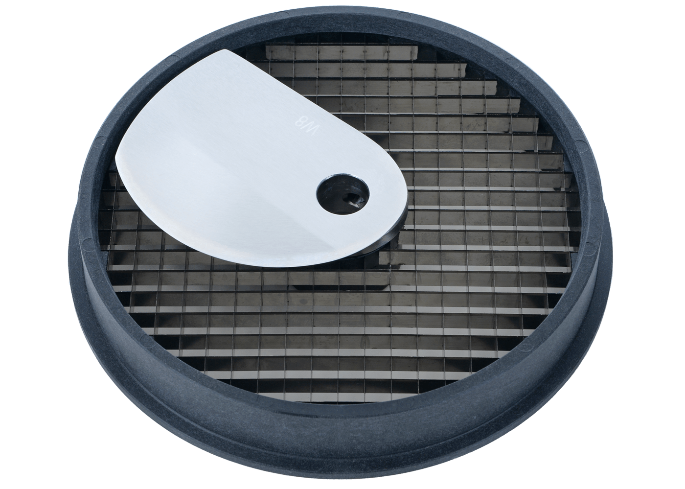 Schneidscheibe zu ANLIKER Gemüseschneidemaschine, W8, Würfel 8mm