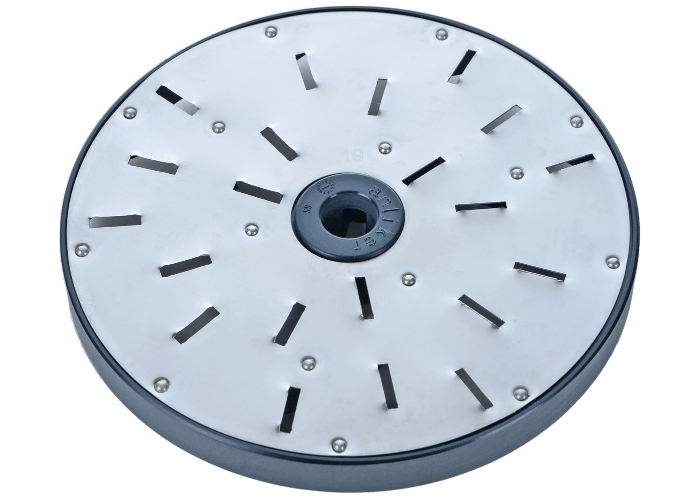 Schneidscheibe zu ANLIKER Gemüseschneidemaschine, No.19, Curly, Fondue 16mm