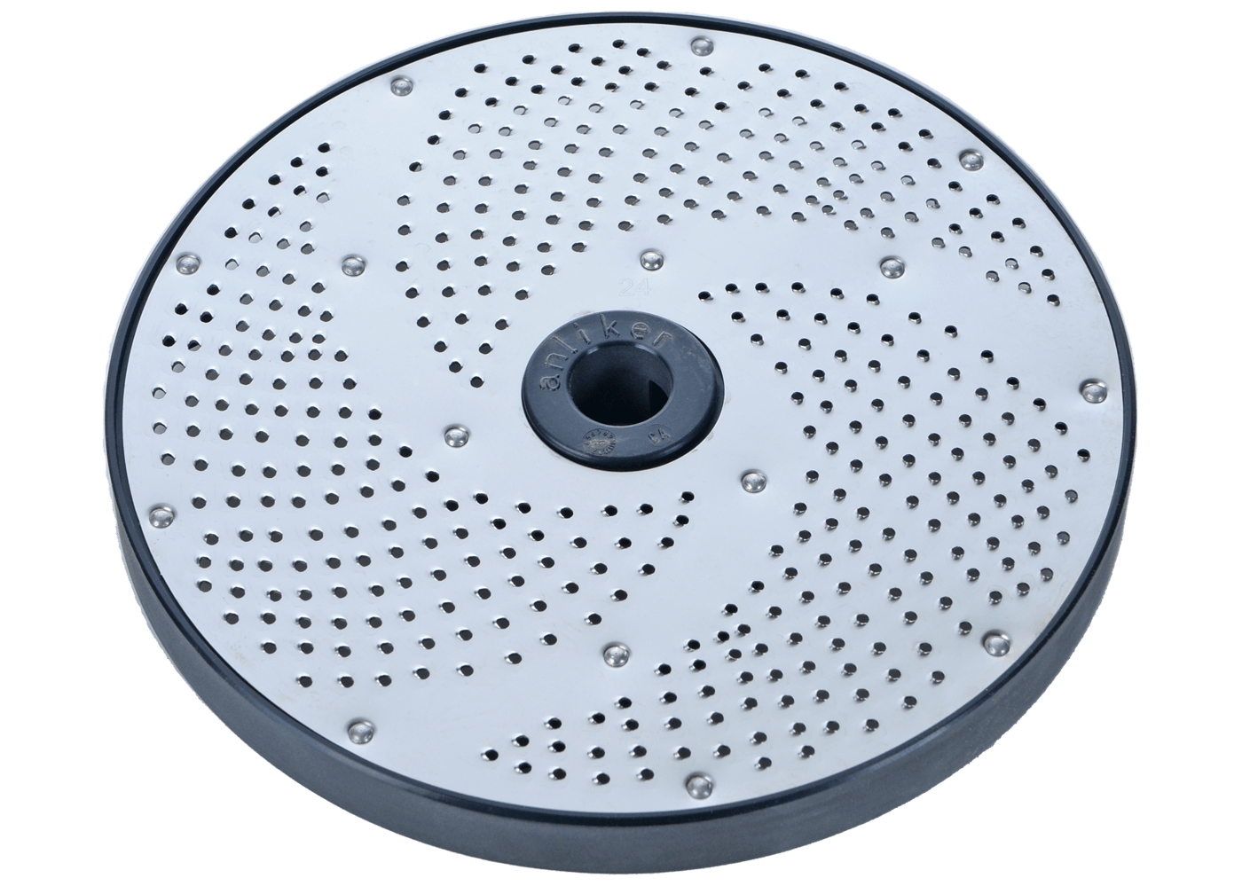 Schneidscheibe zu ANLIKER Gemüseschneidemaschine, No.24, Raffelscheibe, Nuss fein 2mm