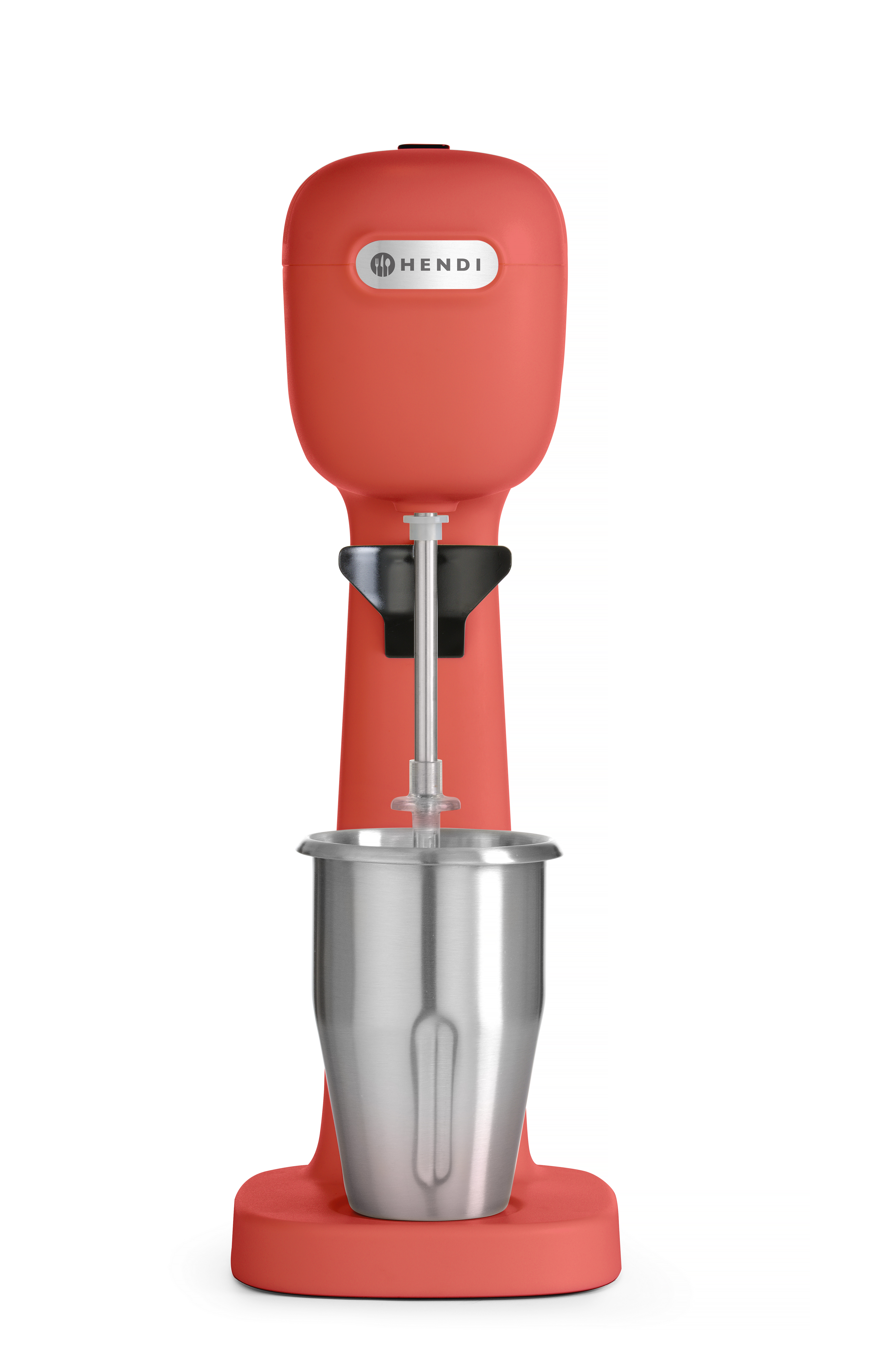 Milchshake Bereiter, 0.5lt, rot, Design by Bronwasser, HENDI