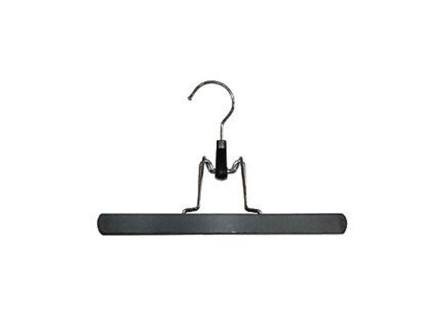 Hosenspanner, Buchenholz, schwarz, 26x2cm