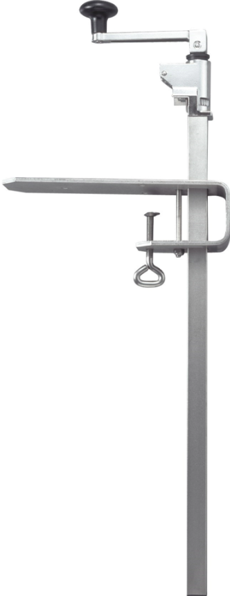 Dosenöffnermaschine Sieger­Clou 30, 18/10 Edelstahl/Druckguss