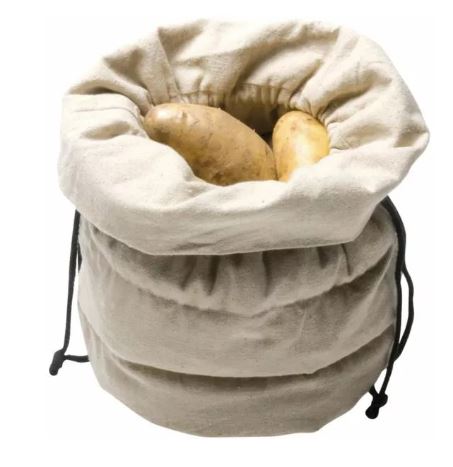 Kirschkernkartoffeltasche «Jute», beige