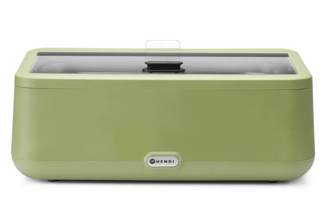 Uniq Chafing Dish, GN 1/1, grün, 230V, 700W, 607x402xH245mm