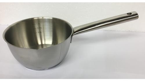 Sauteuse / Stiel-Pfännchen, 0.75lt, ø14cm, H7cm, Induktion